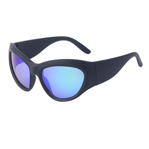 Lunettes de soleil sportives pour femmes de style européen, UV400 polarisées, monture en PC, coupe-vent pour le cyclisme, protection solaire classe 2, LDH-6708 - Product Image 3