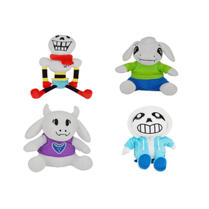 Sản xuất giá 20 đến 40cm phim hoạt hình búp bê undertale Sans <span class=keywords><strong>papyrus</strong></span> toriel asriel đồ chơi sang trọng nhà máy - Product Image 1