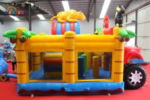 Château gonflable multi-jeux Safari WINSUN de haute qualité, combo château gonflable <span class=keywords><strong>Monster</strong></span> Truck - Product Image 6
