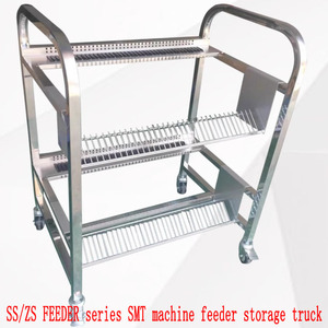 YV YG FV CL 8MM SMT ALIMENTADOR COCHE YSM10 YSM20 SS ZS SMT Máquina de almacenamiento de rotación Carro de mano móvil Carro de soporte Carro alimentador <span class=keywords><strong>Yamaha</strong></span> - Product Image 2