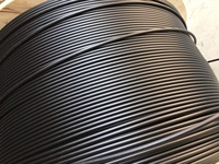 CABLE de fibra óptica de 1 núcleo, 1km, 2km, 3km, tambor de madera contrachapada, CABLE de caída FTTH de modo único para interiores
