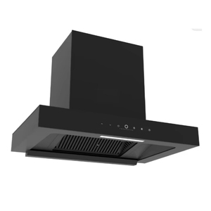 <span class=keywords><strong>Hotte</strong></span> aspirante intelligente silencieuse noire : <span class=keywords><strong>extraction</strong></span> puissante des fumées et des odeurs pour cuisines contemporaines - Product Image 3