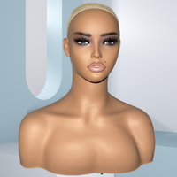 <strong>Best</strong>-<strong>selling</strong> High Quality Brown Skin Female Full-Body Dummy Wig <strong>Head</strong> Plastic Model <strong>Mannequin</strong> Plus Size Display Stand