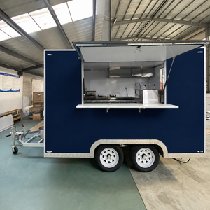 Carrinho de Café Dobrável, Food Trucks, Trailer de Comida, Food Truck com Cozinha Completa, Carrinhos de Sorvete, Trailers Totalmente Equipados - Product Image 1