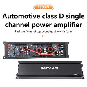 Mini altavoz subwoofer de aluminio con amplificador de coche Clase <span class=keywords><strong>D</strong></span> de 1500W de alta potencia con diseño de disipación de calor - Product Image 3