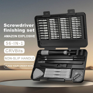 Kit de tournevis Torx professionnel 58 pièces avec embouts magnétiques en plastique OEM pour réparation de téléphones Android, <span class=keywords><strong>Apple</strong></span>, ordinateurs et horloges domestiques - Product Image 1