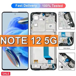 Pantalla AMOLED de alta calidad de 6,7 pulgadas para <span class=keywords><strong>Xiaomi</strong></span> Redmi Note <span class=keywords><strong>12</strong></span> 4G 5G, repuesto de ensamblaje de digitalizador de pantalla táctil LCD. - Product Image 2