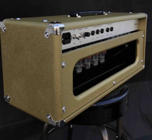 Grand SSS100 Deluxe Steel String Singer Valve <span class=keywords><strong>Amplificador</strong></span> en Gold <span class=keywords><strong>a</strong></span> Top Cabinet - Product Image 5