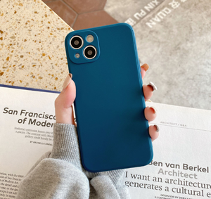 Cho <span class=keywords><strong>Iphone</strong></span> 15 Thẳng Cạnh Giả Silicone Lỏng Trường Hợp Chống-Mùa Thu TPU Chất Liệu Bảo Vệ Bìa Cho <span class=keywords><strong>Apple</strong></span> 14 13Pro Cộng Với - Product Image 6