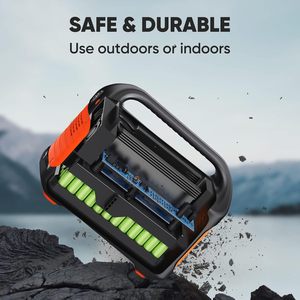 Jackery 500 Portable Station 518Wh Solar Generator MPPT 500W AC Outlet Lithium <b>Battery</b> <b>Backup</b> for Outdoor/ Home Portable Power S - Product Image 4