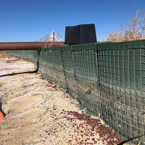 Cường độ cao mạ kẽm dây lưới <span class=keywords><strong>gabion</strong></span> tường rào cản quốc phòng cát đầy lũ tường rào cản Pháo đài bảo vệ - Product Image 5