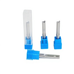 Fraise droite à 2 dents en carbure 6*22*50, pour la fabrication de petites enseignes aux États-Unis, rainurage de précision pour panneaux acryliques et PVC - Product Image 1