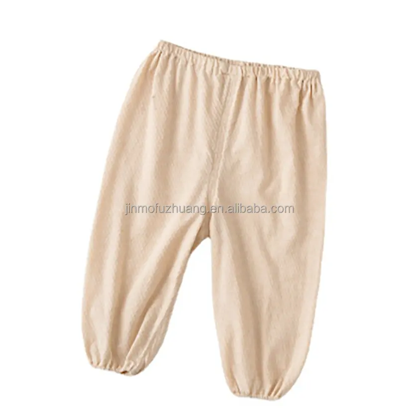Colored Cotton Thickened Breathable Summer Toddler Infant Baby Girl Boy Trousers Pants