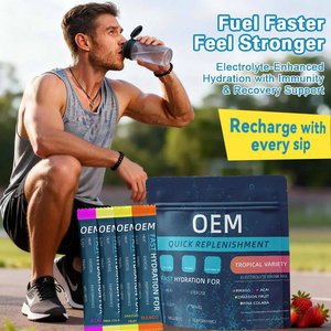 Mezcla de Bebida Electrolítica Sin Azúcar y Cero Calorías, con Iones de Magnesio y Hierro, Minerales, Suplemento Dietético Energético para Deportes al Aire Libre y Antes del Ejercicio - Product Image 3