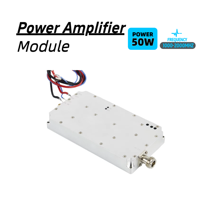 Module amplificateur de puissance RF GaN BLOCKWAVE personnalisable 50W large bande 1000-2000MHz 24-30V pour la défense des signaux GPS L1 et des drones UAV