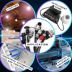 كابل إضاءة خارجي للمناظر الطبيعية مع موصلات أخرى - 12AWG/14AWG، تصنيف IP67، موصل نحاسي، 12-600 فولت WCA07 - Product Image 3