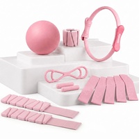 Mowin 2026 Nouveau Design Kit d'Accessoires Pilates avec Poids de Cheville, Ensembles de Pilates en Silicone Écologiques pour Studio et Fitness, Vente en Gros