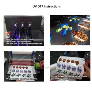 เครื่องเคลือบลามิเนต Supercolor รุ่นใหม่คุณภาพสูง A3+ UV DTF สำหรับฟิล์ม PET Transfer AB สำหรับงานพิมพ์ UV DTF - Product Image 6