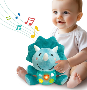 Éléphant en <span class=keywords><strong>peluche</strong></span> mignon jouet musical pour nouveau-nés garçons et filles animal en <span class=keywords><strong>peluche</strong></span> en plastique avec jouets légers pour bébé - Product Image 6