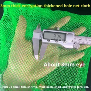 Épuisette intégrée en acier inoxydable à mailles fines épaissies <span class=keywords><strong>pour</strong></span> la capture de petits <span class=keywords><strong>poissons</strong></span> et de crevettes, utilisation intérieure - Product Image 4