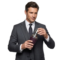 Verseurs d'huile en acier inoxydable, bouchons à liqueur, verseurs à vin avec embout anti-poussière, design moderne pour fêtes et restaurants