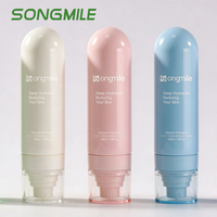 Flacon pulvérisateur inversé vide Songmile en plastique PET/PP rechargeable de 30ml, 50ml, 80ml, 100ml, 120ml, 1oz, 4oz pour soins de la peau et parfums