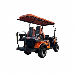 Carrito de Golf Eléctrico Comercial para 4 Pasajeros, Modelo Todoterreno con Batería de Litio de 4KW para Resorts y Campos de Golf, Cumple con la Normativa CE - Product Image 1