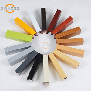 Spedizione per gli emirati arabi uniti Ddp <span class=keywords><strong>a</strong></span> forma di U tubo quadrato profilo in alluminio decorazioni del tetto <span class=keywords><strong>soffitto</strong></span> Spandrel pannello <span class=keywords><strong>soffitto</strong></span> - Product Image 6