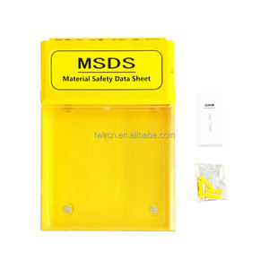 Chemical Material Safety <strong>Data</strong> <strong>Sheet</strong> A4 Paper MSDS Storage Box File Management - Product Image 4