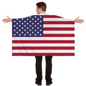 Capa Personalizada para Fanáticos del Deporte, 100% Poliéster, Impresión Digital, Banderas Nacionales para Decoración de Eventos - Product Image 2