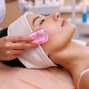 Globes de glace pour le <span class=keywords><strong>visage</strong></span> en forme de cœur, masseur facial rafraîchissant, rouleau de glace en gel réutilisable pour les soins de la peau, massage facial - Product Image 6