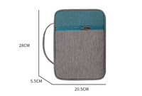 Housse de Bible avec poignée robuste et fermeture éclair, sac de transport portable et simple, pochette de protection, accessoires et fournitures pour l'étude biblique