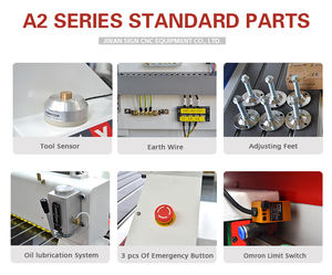 <span class=keywords><strong>3</strong></span>축 CNC 라우터 기계 고정밀 목재 금속 알루미늄용 라우터 비트 볼 노즈 CNC 라우터 시스템 - Product Image 5