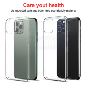 Étui de téléphone transparent en TPU acrylique transparent antichoc mince pour <span class=keywords><strong>iPhone</strong></span> <span class=keywords><strong>11</strong></span> Pro Max X/XS XR 7/8 Plus 5,8/6,1/6,5 pouces - Product Image 2
