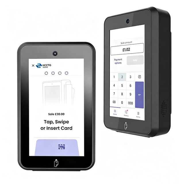 MDB Unattended Payment Terminal Android 14 IP65 Contactless NFC Reader Wall Mount for Self-Service Vending Parking Kiosk CM30