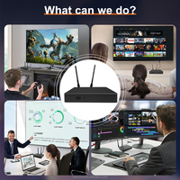 Boîtier Smart TV Canzone 2025 4GB/32GB Quad Core Android 14 avec OS Linux personnalisé, lecteur multimédia numérique 4K avec WiFi double bande pour le streaming