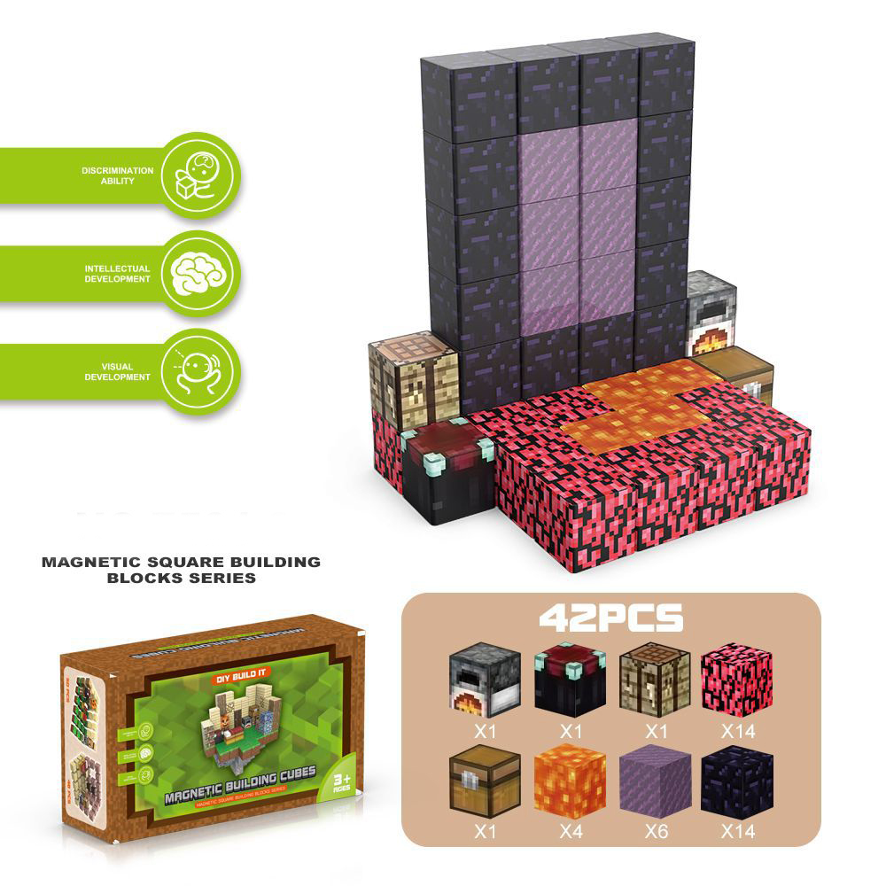 42 cubes de 2,5 cm