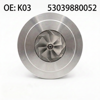 Turbocharger Core CHRA 53039880052 K03s Turbo Center Housing Rotor Assembly for VW Audi 1.8T AUQ ARZ Engine 06A145713D