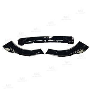 VTEN stile PP materiale paraurti anteriore labbro Spoiler mento per <span class=keywords><strong>BMW</strong></span> 2 serie <span class=keywords><strong>G42</strong></span> M240i 2022 + Gloss nero anteriore labbra splitter parti auto - Product Image 2