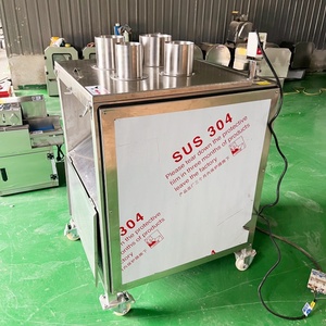 Trancheuse à légumes continue, équipement de cuisine professionnel, acier inoxydable, multi-usages pour racines, rhizomes, concombres, lotus - Product Image 3
