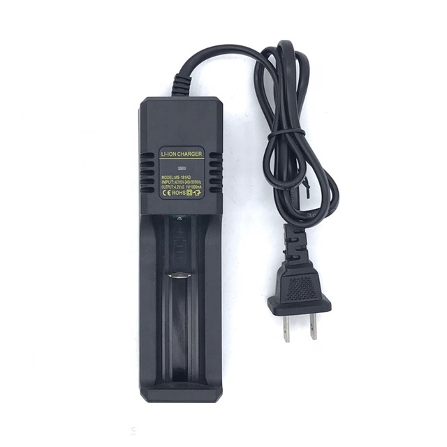 Micro USB Chargers Fast Charging Dual 1 Slots 18650 Battery Charger Color Box Packaging