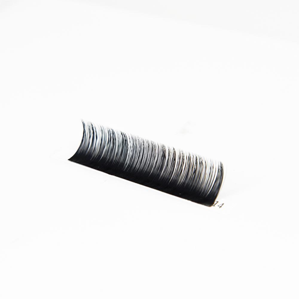Noir profond 0.03 0.05 0.07mm facile ventilateur volume cils individuels moelleux cils faux vison mat volume cachemire extension