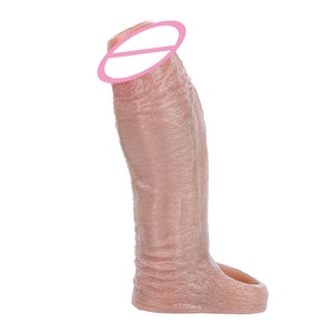 Funda de Silicona para Pene SXXY de 15 cm, Funda para Agrandar el Pene, Estimulación, Retraso de la Eyaculación, Juguetes Sexuales para Parejas - Product Image 5