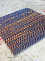 Pagar Privasi Bambu Karbonisasi dengan Perlakuan Panas Ramah Lingkungan untuk Toko & Penggunaan Luar Ruangan 100CM*180CM