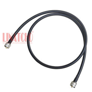 1米RG213电缆低损耗同轴电缆PL259 <span class=keywords><strong>M</strong></span>至PL259超高频公连接器 - Product Image 4