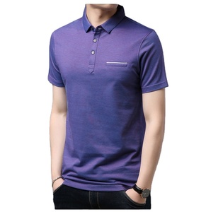 <span class=keywords><strong>Polo</strong></span> da Uomo in Poliestere <span class=keywords><strong>con</strong></span> Logo Personalizzato in Sublimazione, Manica Corta <span class=keywords><strong>con</strong></span> Tasca - Product Image 3