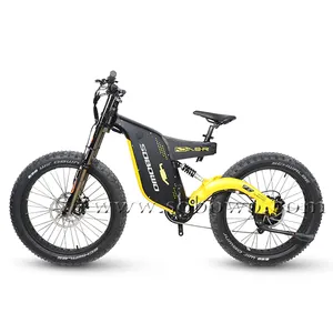 SOBOWO A8-R 48V 1000W 중반 모터 지방 타이어 듀얼 서스펜션 강력한 산 전기 자전거 성인