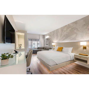 坎布里亚酒店制造商现代豪华卧室家具套装特大号酒店床家具定制酒店家具 - Product Image 1