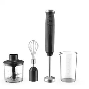 2023 Patent 4 in 1 Hand blender, DC 800W Electric Immersion Blender multi-function Food Processor/Chopper/Egg Whisk/Beater