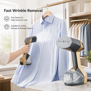 Ferro da Stiro <span class=keywords><strong>Verticale</strong></span> Portatile Showell 3500W con Serbatoio Acqua da 320ml, Ferro da Stiro a Vapore Elettrico con Vano Portaoggetti Integrato, 105-120°C - Product Image 2
